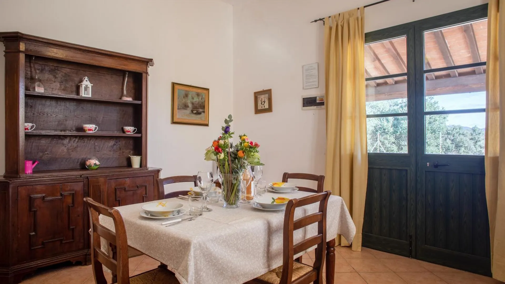 Agriresidence Debbiare Riparbella Ferienhaus